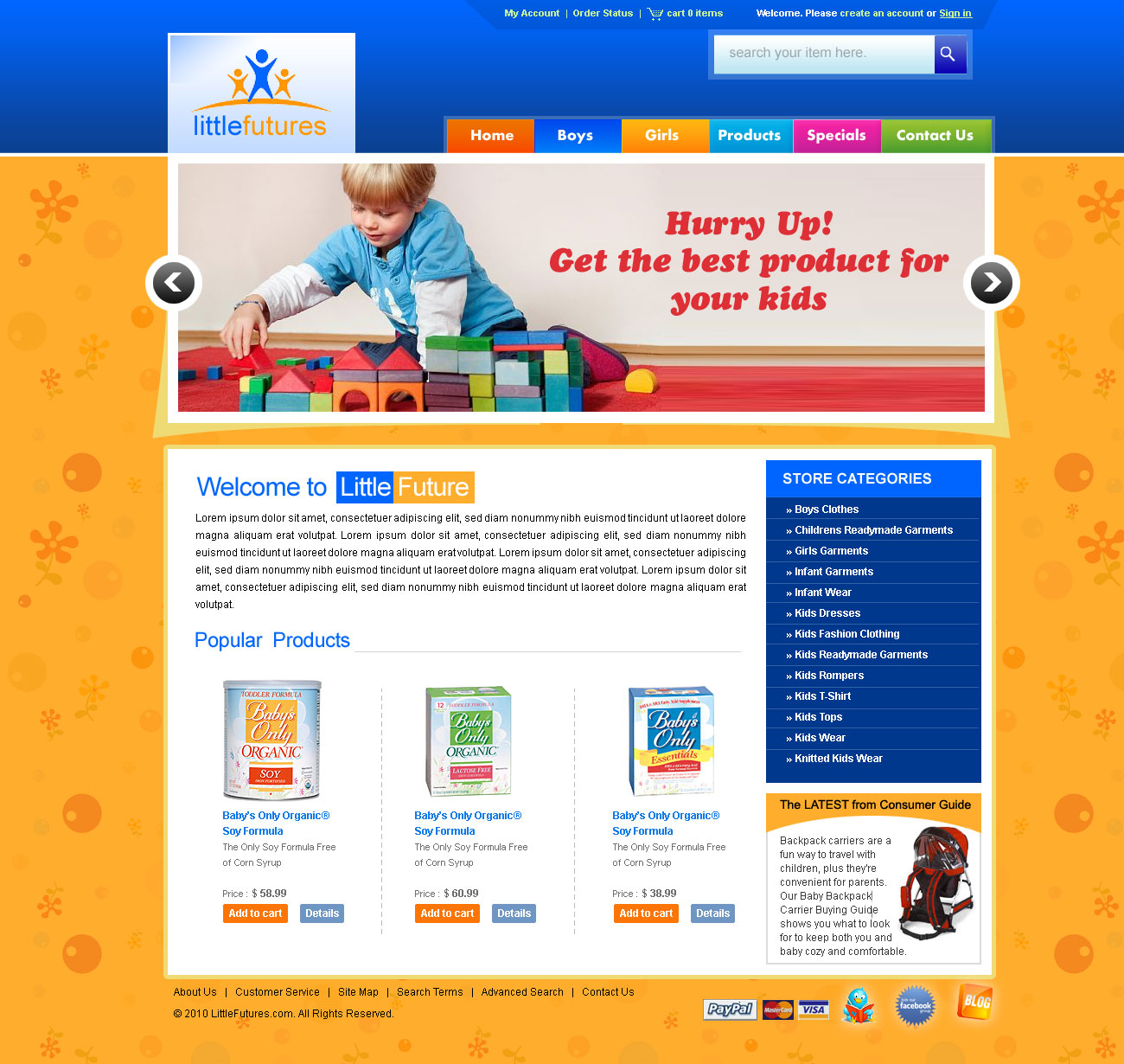 Web Design by webwinner for Little Futures | Design #98233