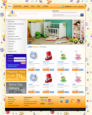Web Design by webwinner for Little Futures | Design #98316