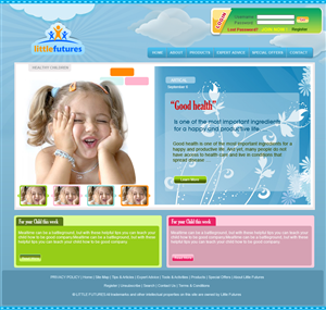 Web Design by Suchita for Little Futures | Design #97078