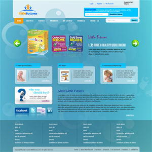 Web Design by Blax Dynamix!!! for Little Futures | Design #96484