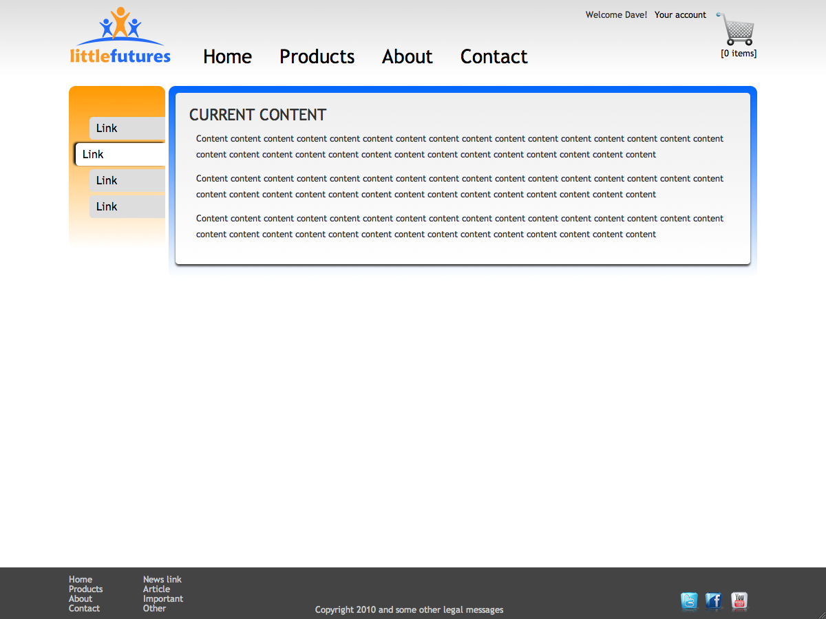 Web Design by JColvin for Little Futures | Design #98565