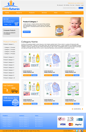 Diseño Web por LogoDesigns.ae para Little Futures | Diseño: #97776