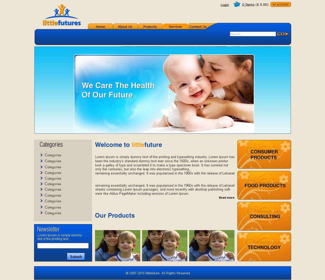 Diseño Web por LogoDesigns.ae para Little Futures | Diseño #97835