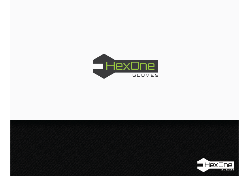 Masculine, Bold, Shop Logo Design for HexOne, with "Gloves" underneath