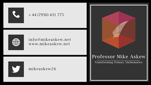Design de Carte de Visite par Hadi Graphics pour Professor Mike Askew | Design : #3520528