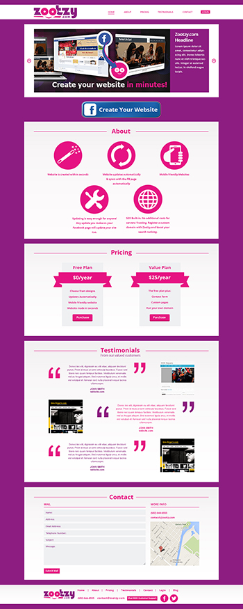 Web Design by GrowthArt for this project | Design #3541570