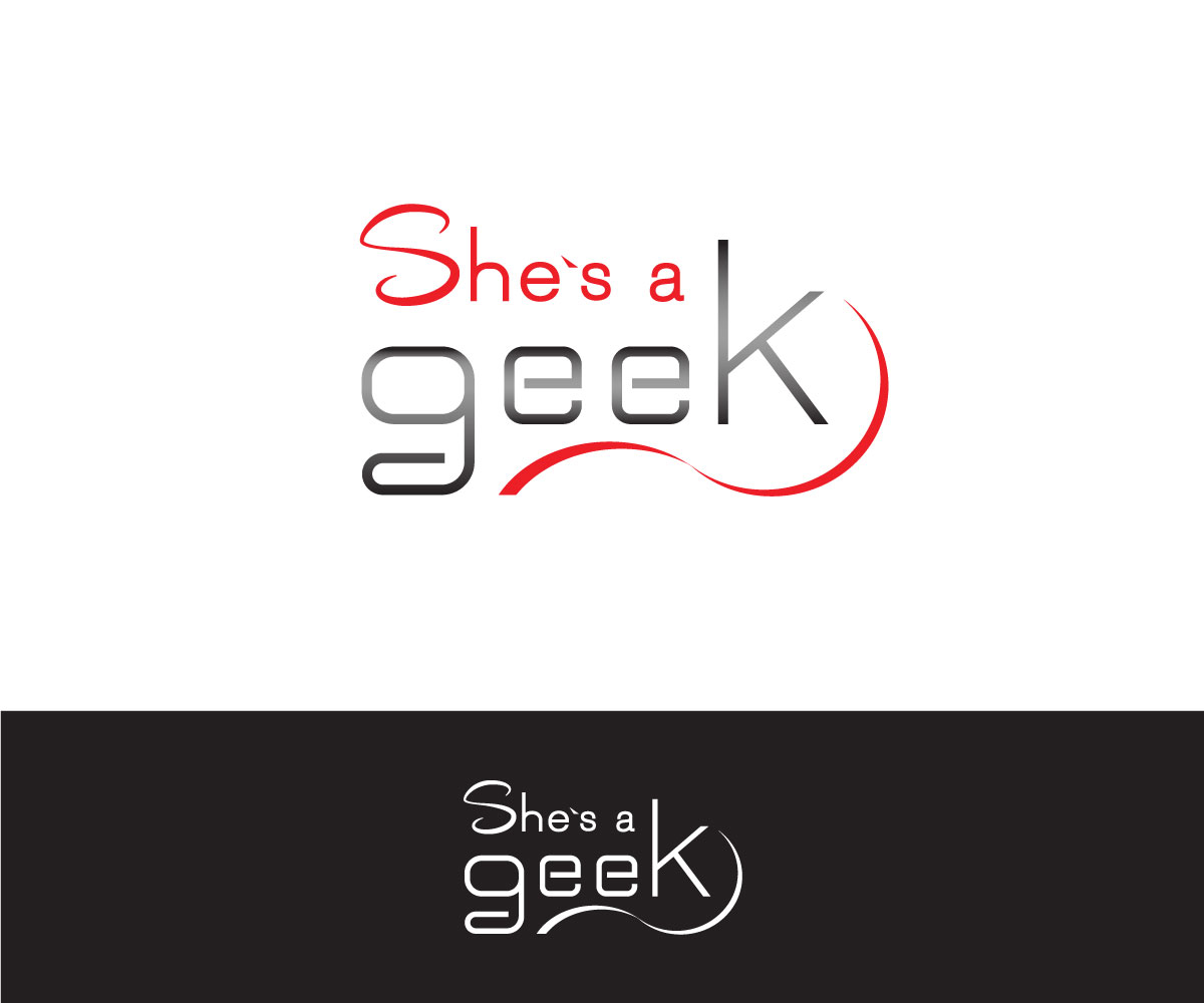 Logo Design by tet+ for She's A Geek | Design #3552499