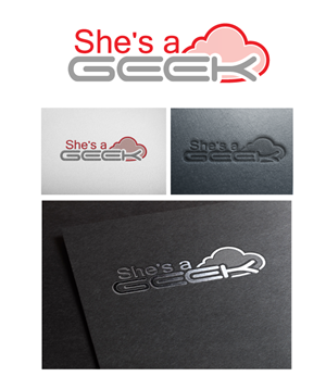 Design de Logo par AMBOGEStudios pour She's A Geek | Design : #3538343
