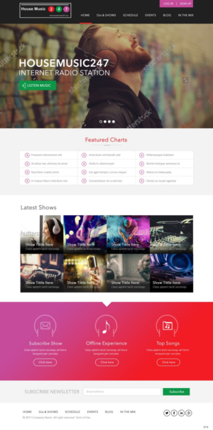 Wordpress Design by pb for Diaz Goldbas LLC | Design: #14427546