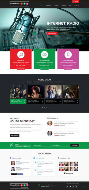 Wordpress Design by pb for Diaz Goldbas LLC | Design: #14427550