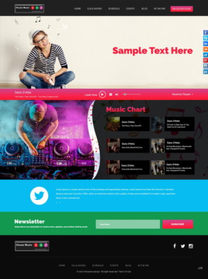 Wordpress Design by pb for Diaz Goldbas LLC | Design: #14427551