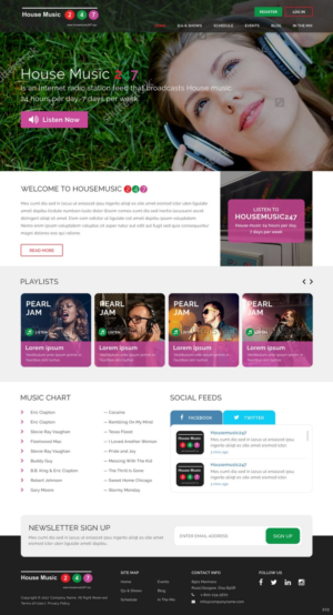 Wordpress Design by pb for Diaz Goldbas LLC | Design: #14427556
