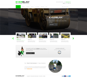 Wordpress Design by aarsita for Everblak Inc | Design: #3595000