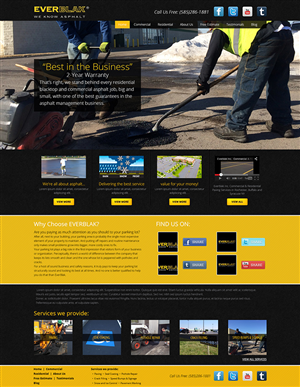 Wordpress Design by designbox for Everblak Inc | Design #3576077