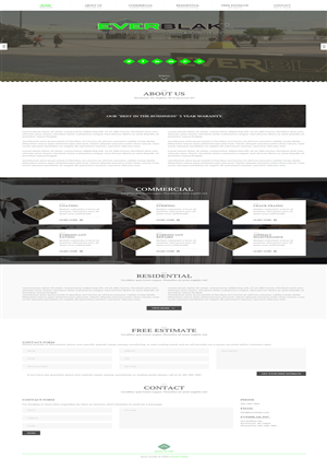 Wordpress Design by Sana Ishaq for Everblak Inc | Design: #3564004