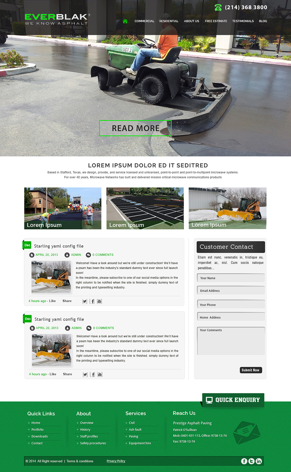 Wordpress Design by webxvision for Everblak Inc | Design #3574060