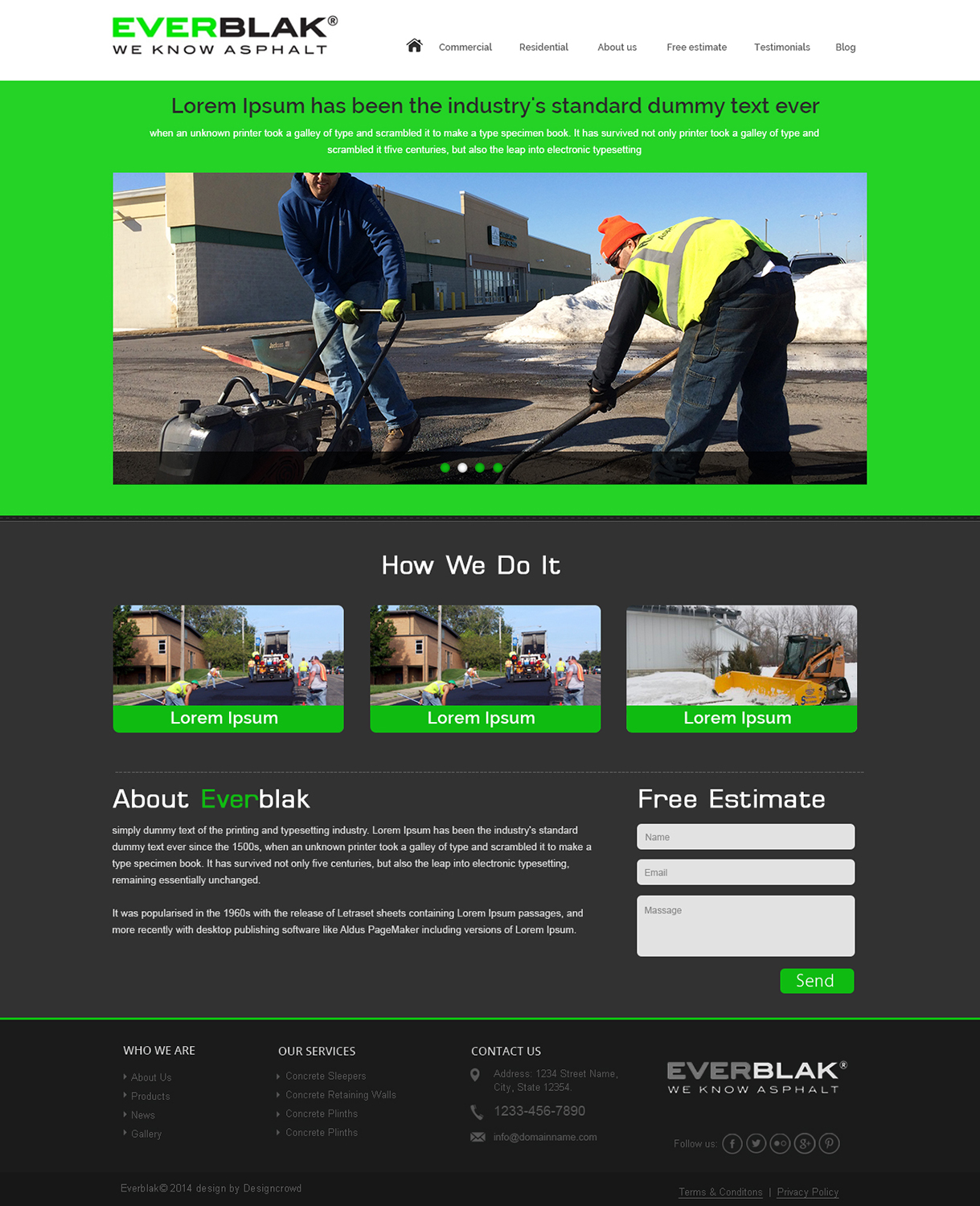 Diseño Wordpress por webxvision para Everblak Inc | Diseño #3581106