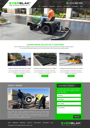 Wordpress Design by webxvision for Everblak Inc | Design: #5136450