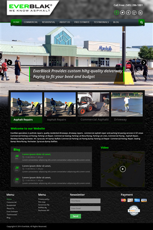 Wordpress Design by Creative Usha for Everblak Inc | Design #3599095