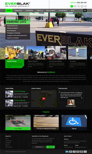 Wordpress Design by Creative Usha for Everblak Inc | Design: #3599117