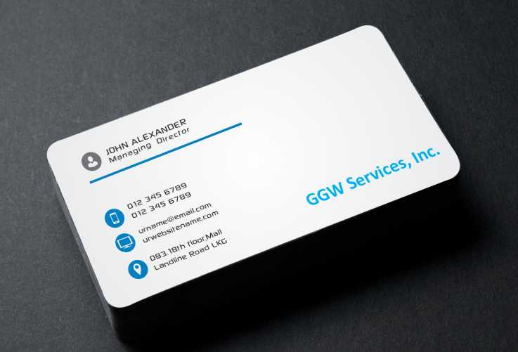 Visitenkarten-Design von AwsomeD für GGW Services, Inc. | Design #3527065