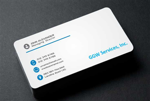 Diseño de Tarjeta de Presentación por AwsomeD para GGW Services, Inc. | Diseño: #3527065