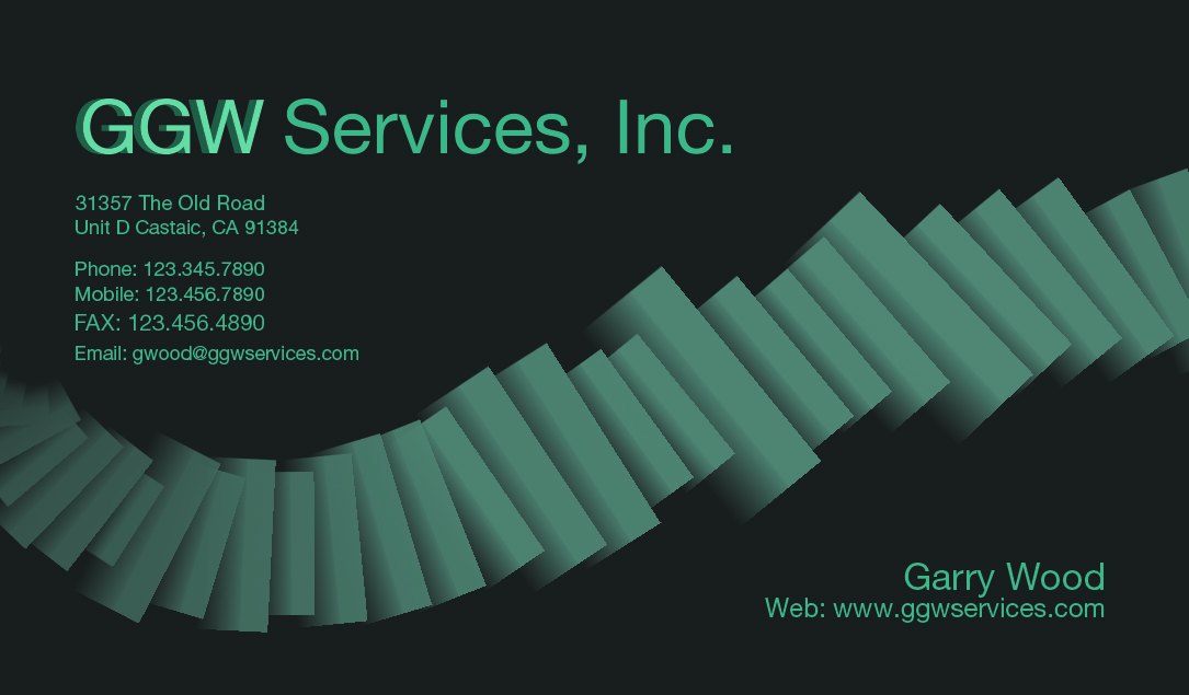 Business Card Design by Steven Hill for GGW Services, Inc. | Design #3539413