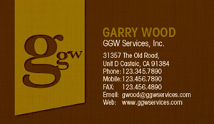 Business Card Design by PlanB