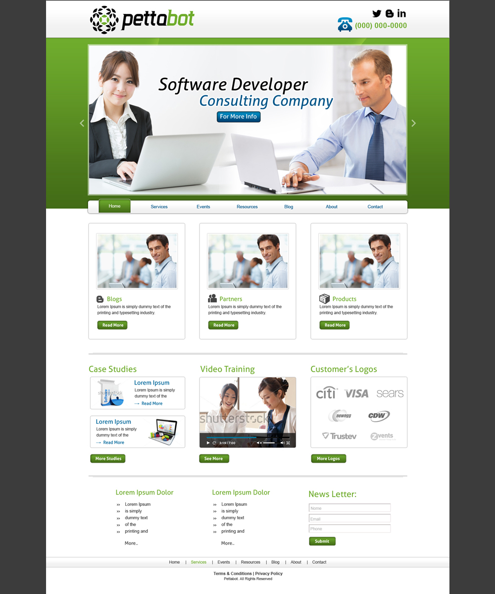 Web Design by  Esolbiz for this project | Design: #3543587