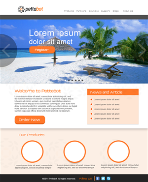 Web Design by Nyrex_Adan for this project | Design: #3543059