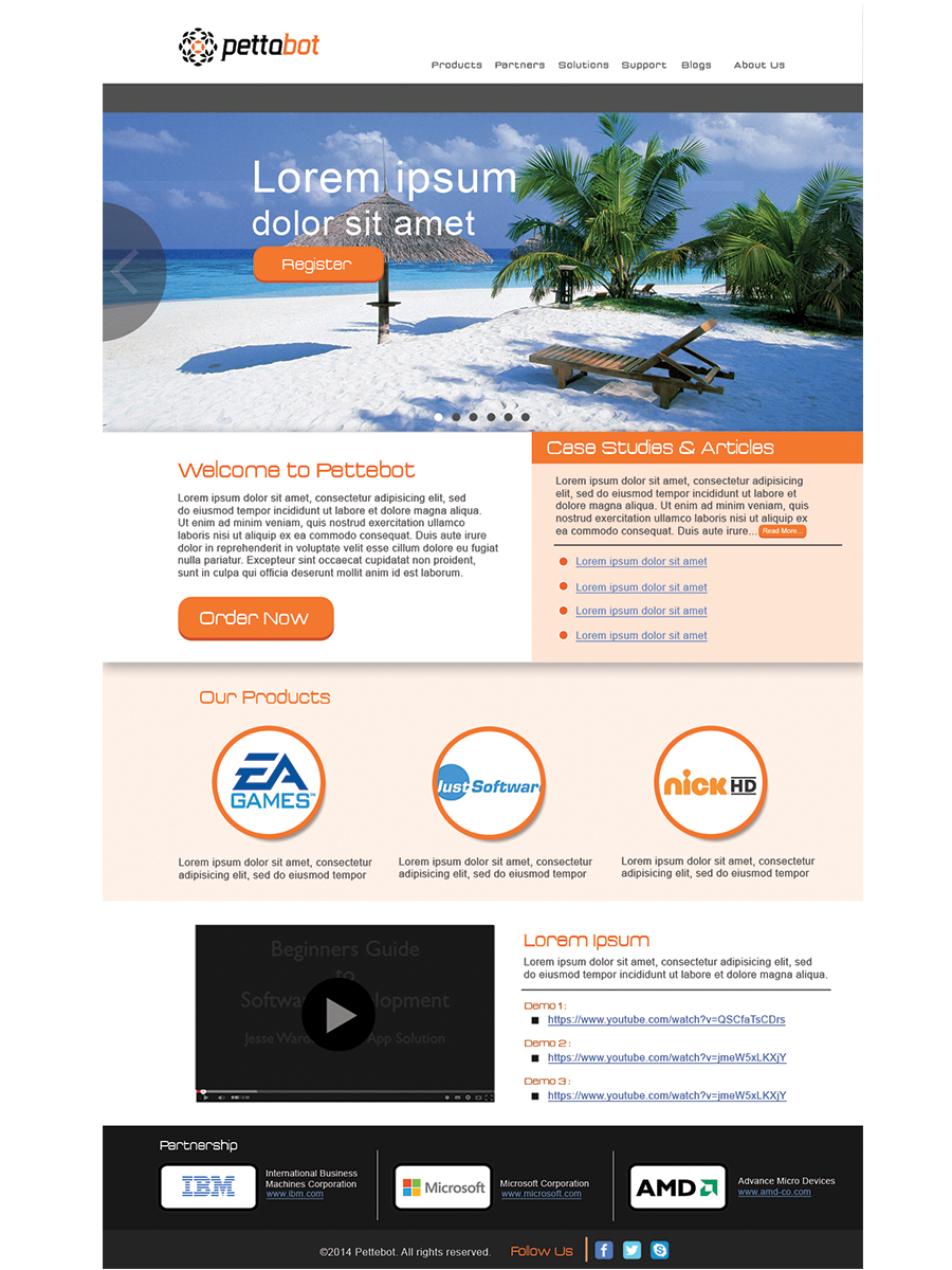Web Design by Nyrex_Adan for this project | Design #3572007