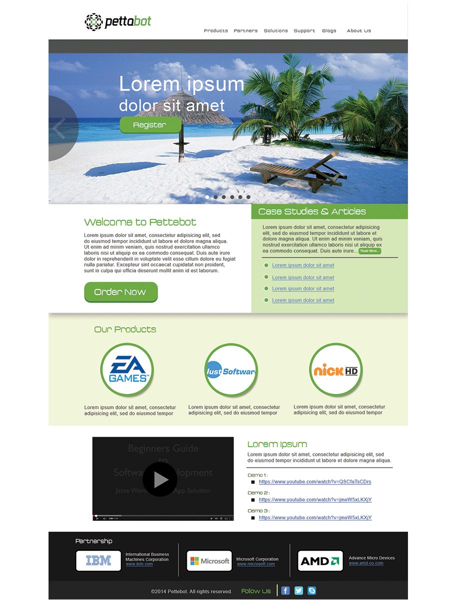 Web Design par Nyrex_Adan pour ce projet | Design #3572043
