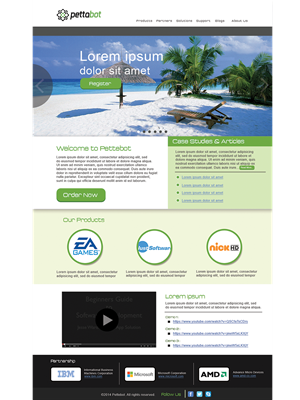 Web Design by Nyrex_Adan for this project | Design: #3572043