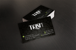 Business Card Design by Ron Mickey for TRISH | Design: #3532051
