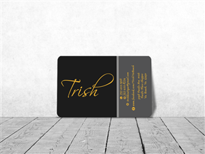 Business Card Design by Sajin for TRISH | Design: #3567426