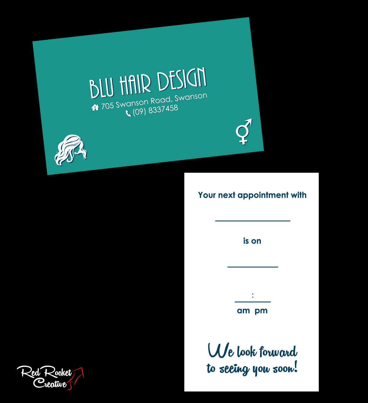 Business Card Design by red rocket creative for this project | Design #3525602
