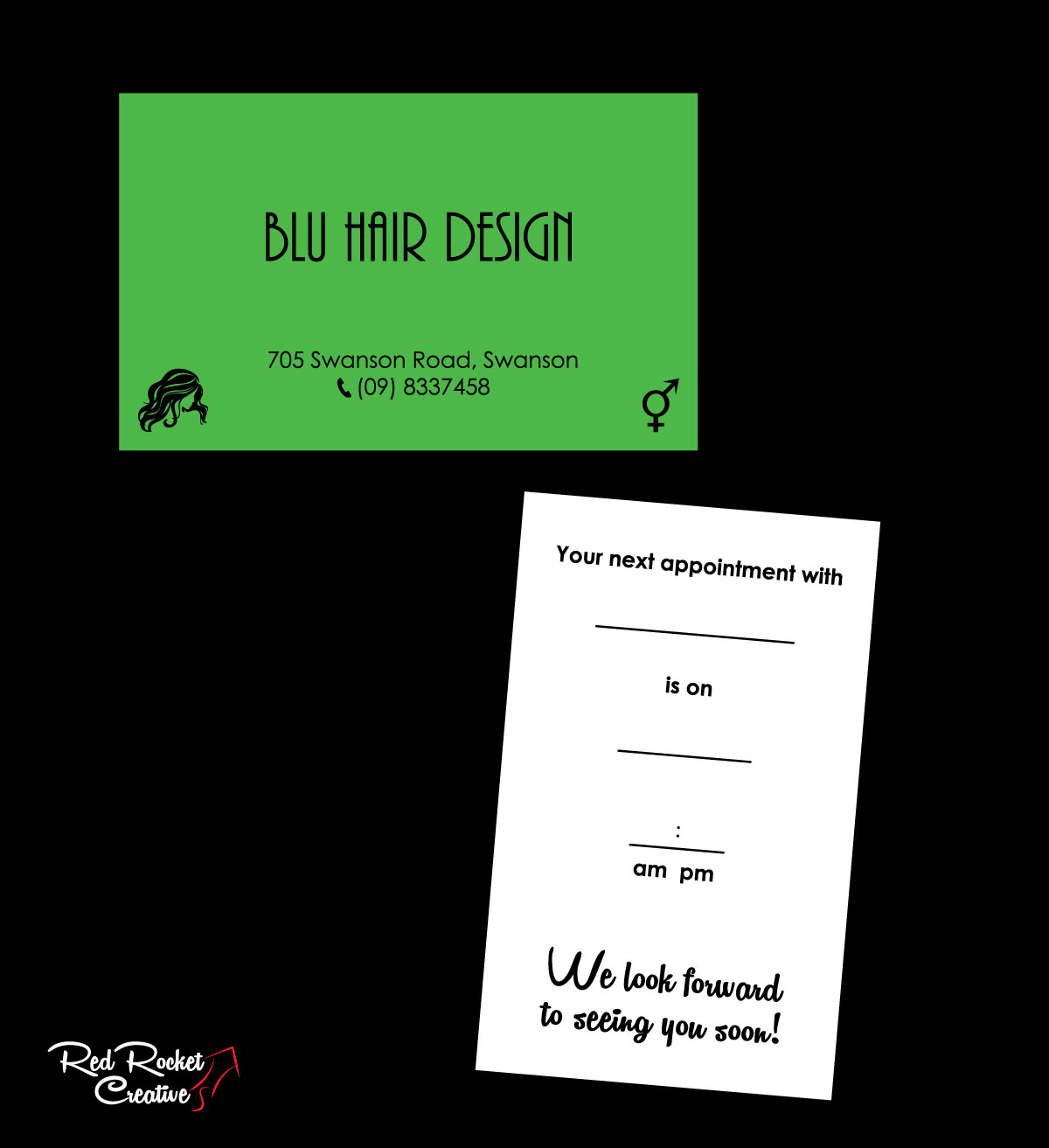 Business Card Design by red rocket creative for this project | Design #3532790