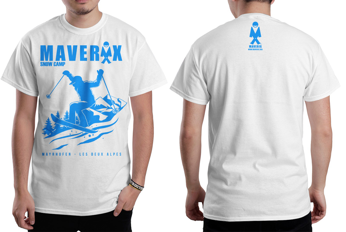 T-shirt Design by Rockalight for Maverix Snow Ltd | Design #3667187