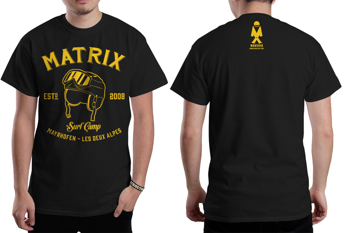 T-shirt Design by Rockalight for Maverix Snow Ltd | Design #3667736