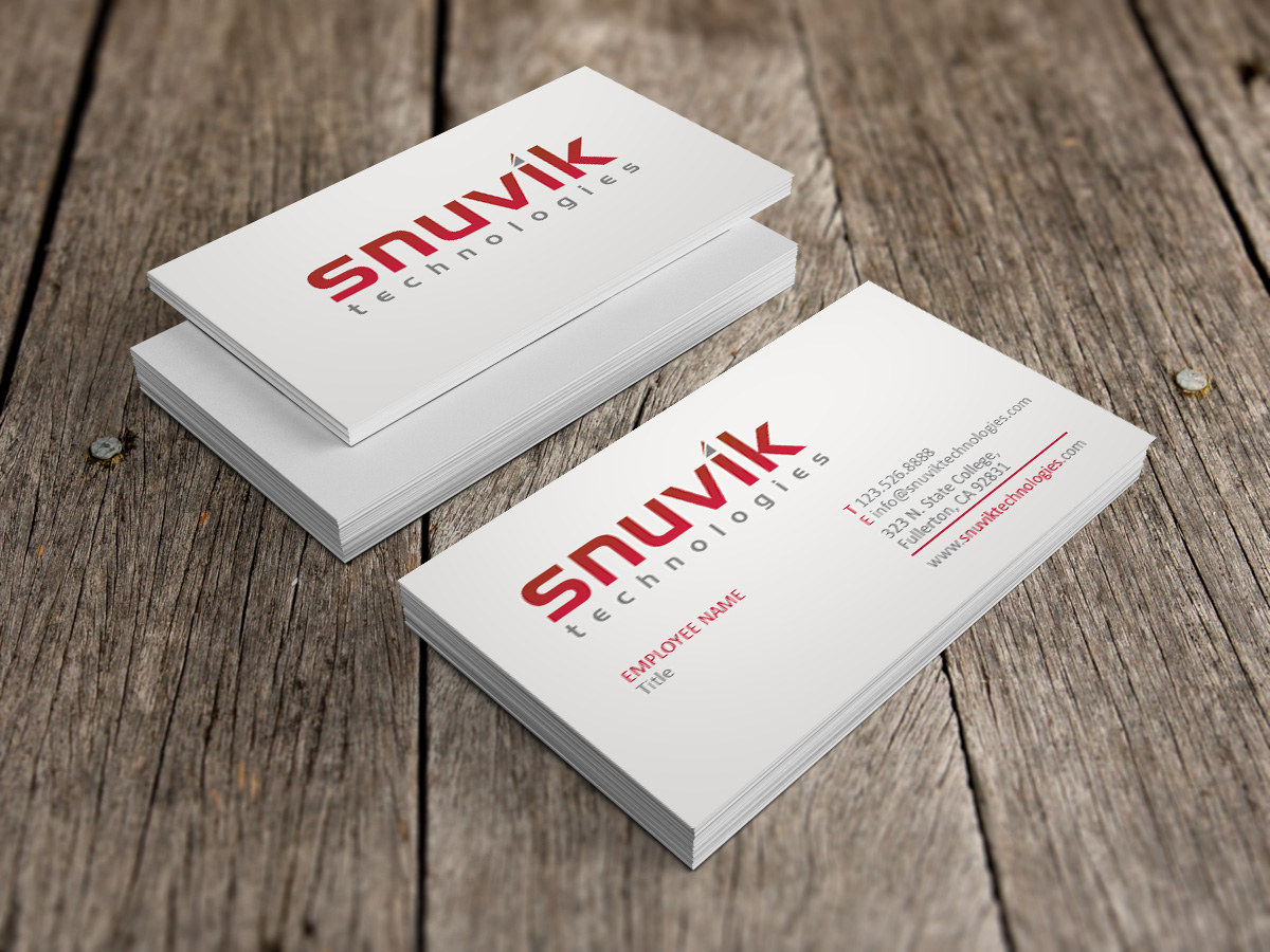 Business Card Design by GTools for Snuvik Technologies | Design: #3652855
