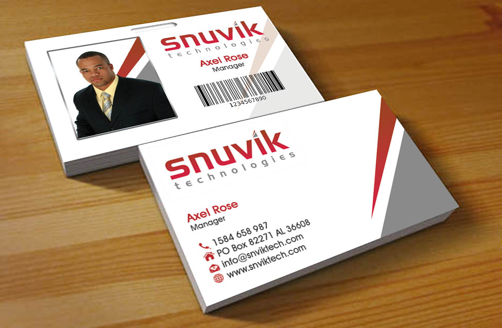 Business Card Design by Hardcore Design for Snuvik Technologies | Design #3646591