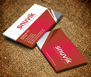 Business Card Design by Sarmishtha Chattopadhyay_loginchange for Snuvik Technologies | Design: #3647248