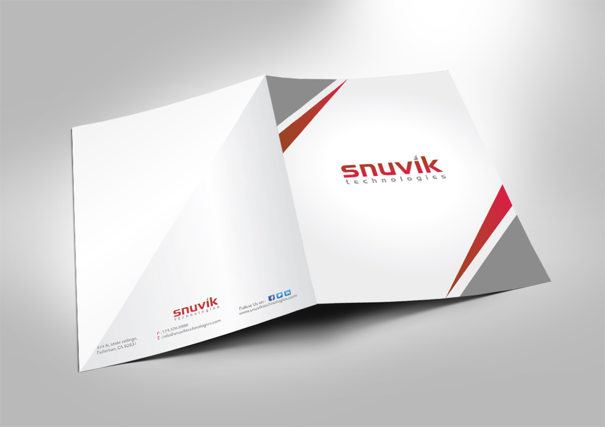 Letterhead Design by Sarmishtha Chattopadhyay_loginchange for Snuvik Technologies | Design #3692894