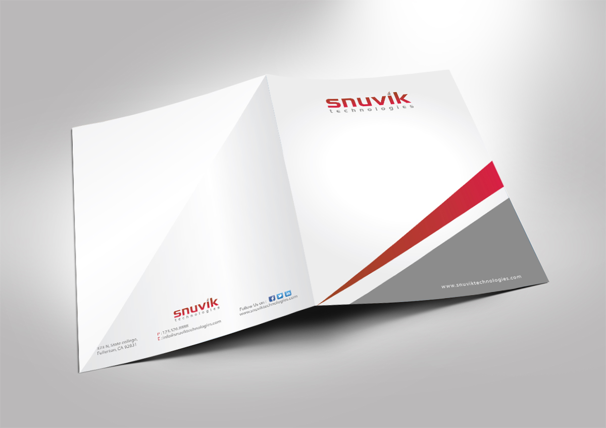 Letterhead Design by Sarmishtha Chattopadhyay_loginchange for Snuvik Technologies | Design #3696448