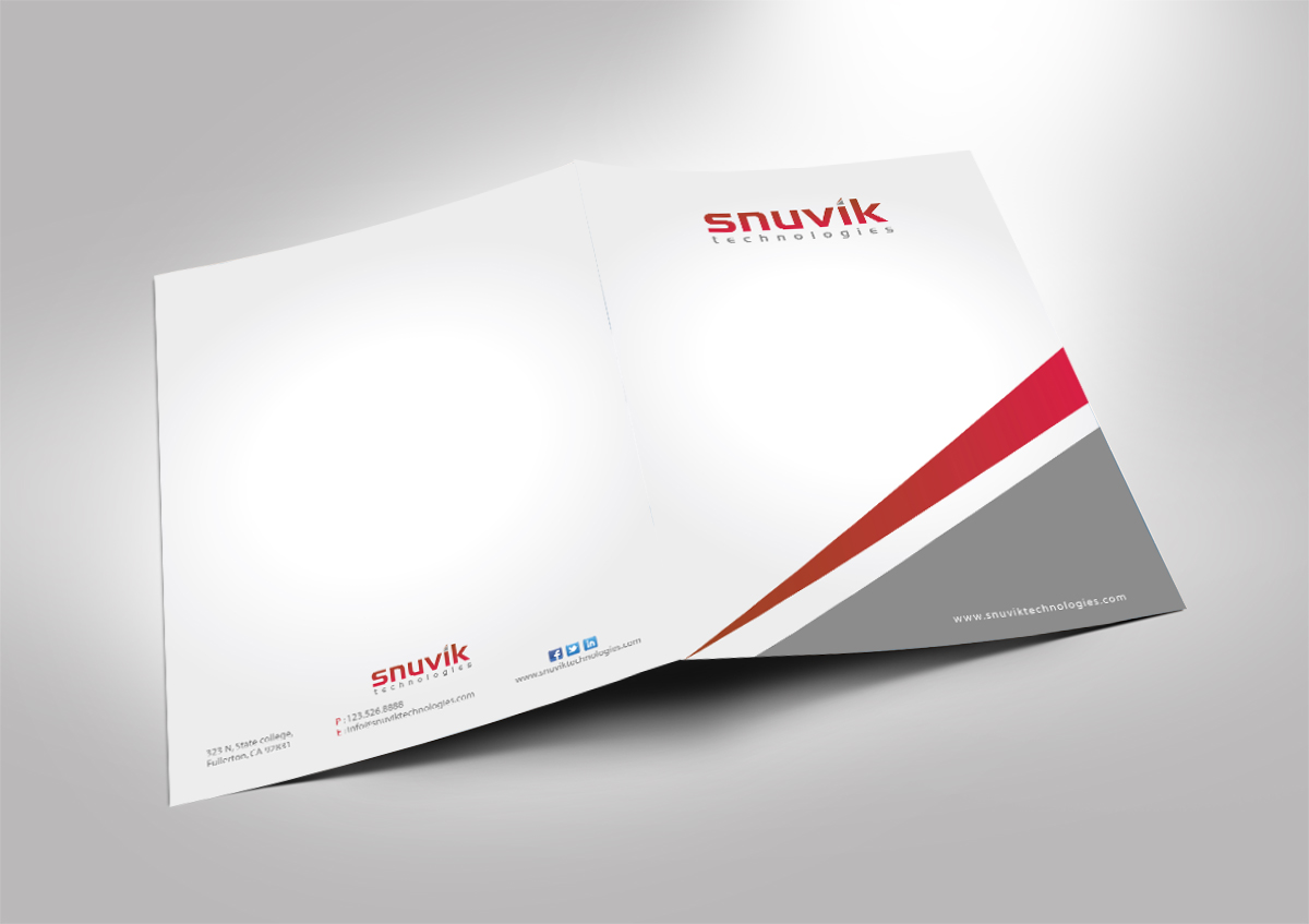 Letterhead Design by Sarmishtha Chattopadhyay_loginchange for Snuvik Technologies | Design #3696496