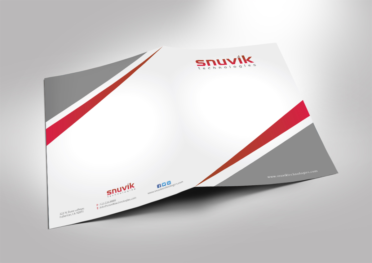 Briefkopf-Design von Sarmishtha Chattopadhyay_loginchange für Snuvik Technologies | Design #3696733