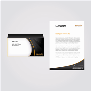 Letterhead Design by FutureDesigne for Snuvik Technologies | Design: #3651392