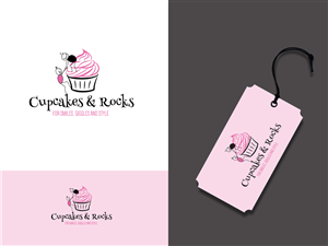Grafik-Design von RoundYellow für Cupcakes & Rocks Clothing | Design: #3535560