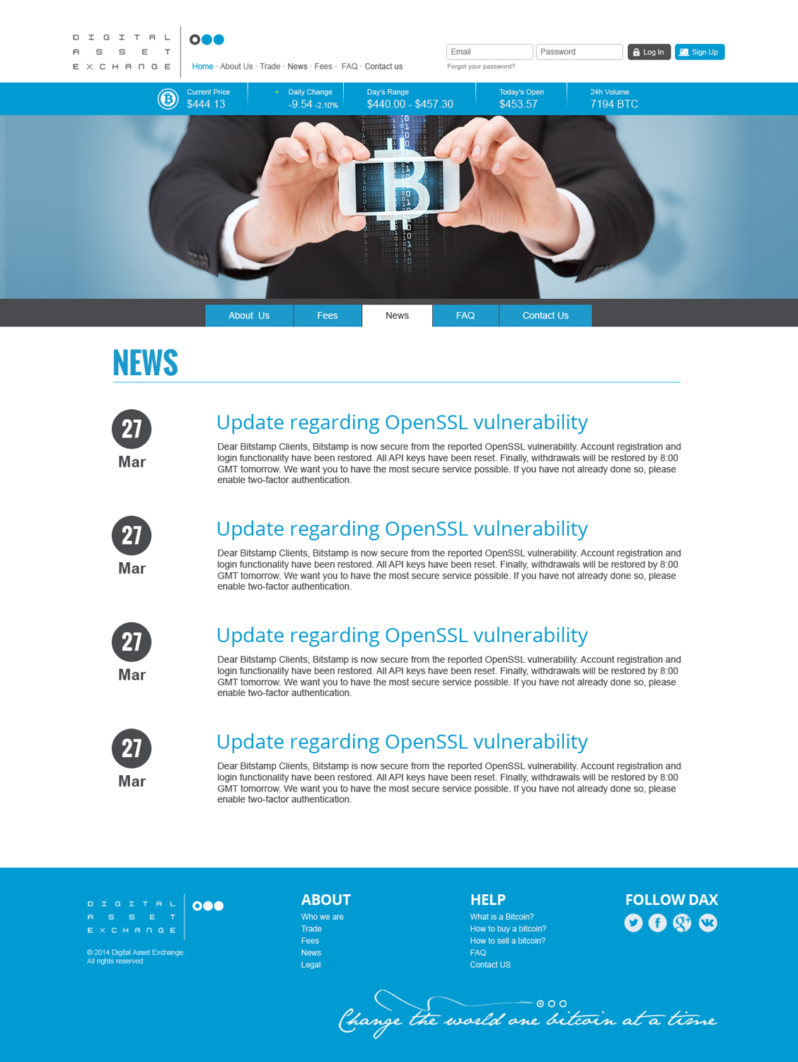 Web Design by jeckx2 for DSX Technologies Limited | Design #3535481