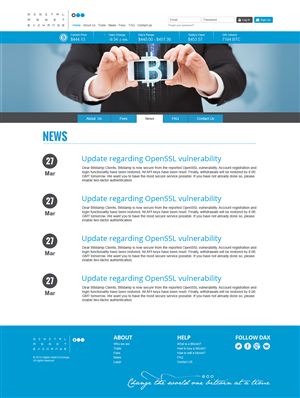 Web Design by jeckx2 for DSX Technologies Limited | Design: #3535481